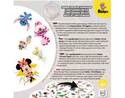 Asmodee Dobble Disney 100. výročí