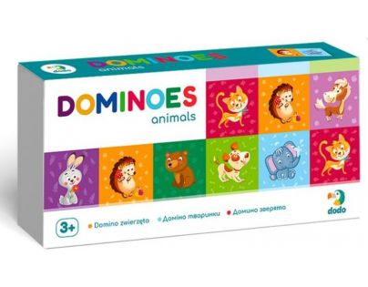 DoDo Domino zvířátka 28 dílků