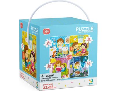 DoDo Puzzle 4v1 Můj den