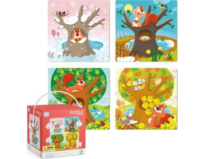 DoDo Puzzle 4v1 Roční období