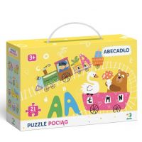 DoDo Puzzle Vlak s abecedou 21 dílků 2