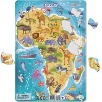 DoDo Puzzle Zvířata Afrika 53 dílků 2