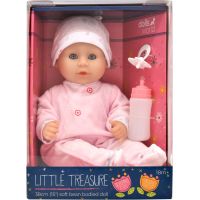 Dolls World - Miminko Little Treasure PINK - 38 cm se zavíracími očima 2