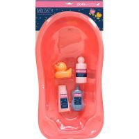 Dolls World Dolls World - Koupací set pro panenky 46 cm s vaničkou a doplňky 2