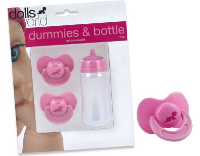 Dolls World Lahvička s dudlíky