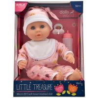 Dolls World Miminko Little Treasure PINK - 38 cm 3