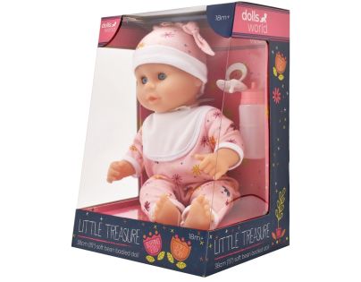 Dolls World Miminko Little Treasure PINK - 38 cm