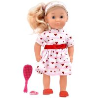 Dolls World Módní panenka Charlotte - 36 cm: Růžová srdíčková princezna
