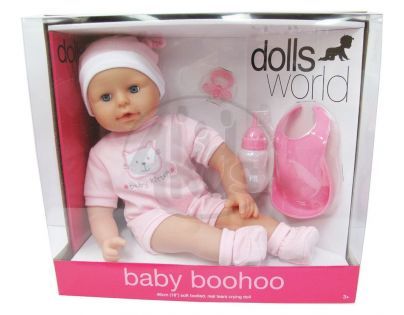 Dolls World Panenka Baby boohoo 46cm