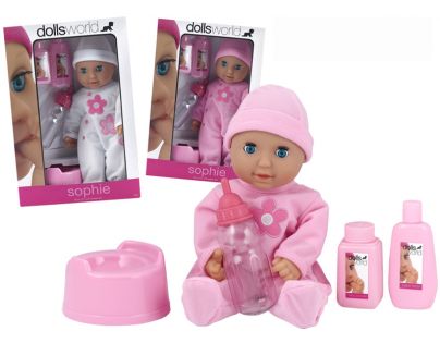 Dolls World Panenka Sophie s vybavením 30 cm