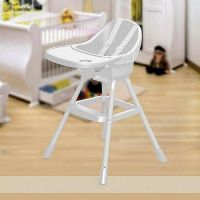 Dolu Dětská jídelní židlička bílá barva 2