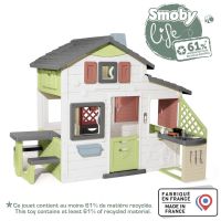 Smoby Domeček Life Friends House s kuchyní rozšiřitelný 4