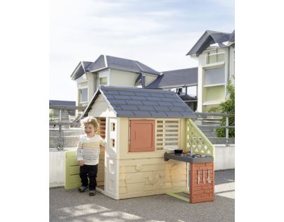 Smoby Domeček Life Nature s kuchyní