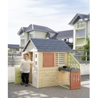 Smoby Domeček Life Nature s kuchyní 3