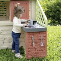 Smoby Domeček Life Nature s kuchyní 4