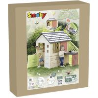 Smoby Domeček Life Nature s kuchyní 6