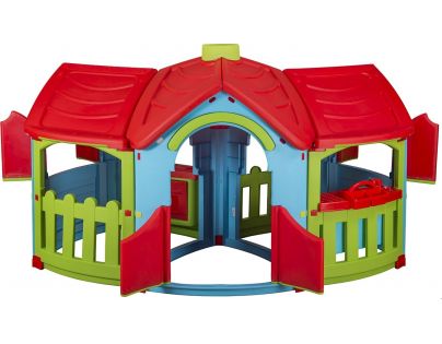 Marian Plast Dětský zahradní domeček Grand Villa - Červená střecha