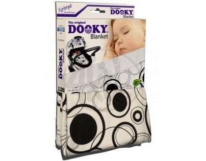 Dooky Oboustranná deka Black Circles