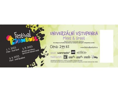 Doplňková vstupenka na Festival Bambule - Meet & Greet