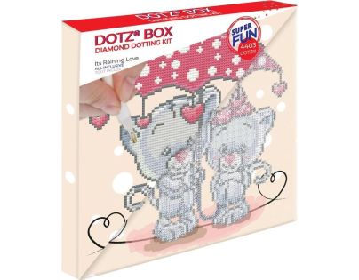 Dotzies Diamantové malování - Láska v dešti