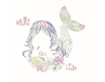 Dotzies Diamantové malování Mořská víla