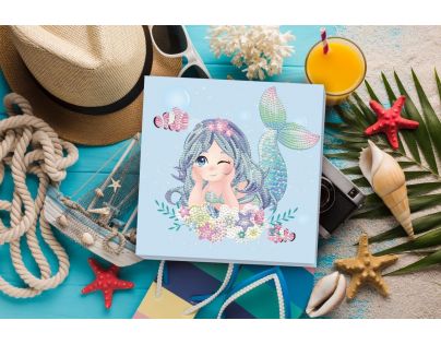 Dotzies Diamantové malování Mořská víla