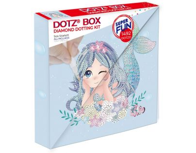 Dotzies Diamantové malování Mořská víla