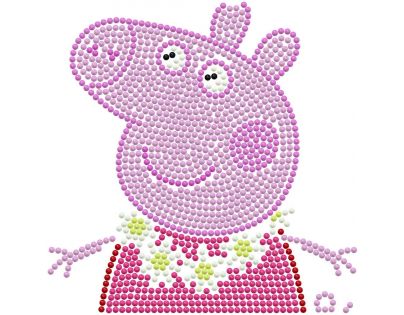 Dotzies Diamantové malování Peppa Pig Velká sada