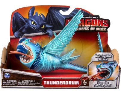 Dragons Akční figurky draků - Thunderdrum modrý