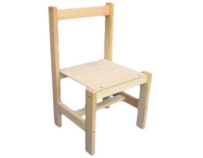 Dřevěná židlička