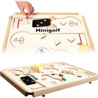 Dřevěné hračky Jaroš Stolní minigolf 2