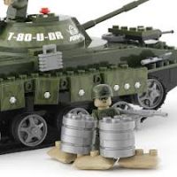 Dromader Stavebnice Vojáci Tank 213 dílků 4