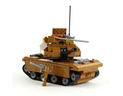 Dromader Stavebnice Vojáci Tank 229 dílků