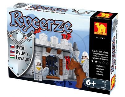 Stavebnice Dromader 27403 Rytíři 174ks