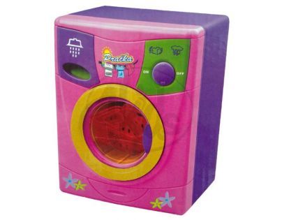 Dromader Pračka na baterie - Růžová