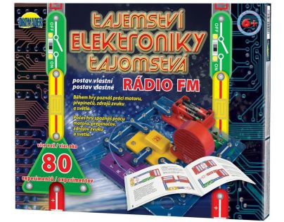 DROMADER 85956 - Tajemství elektroniky - 80 projektů a FM rádio