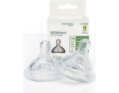 Everyday Baby Dudlík silikon antikolik 2 ks L