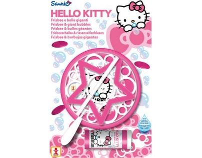 Dulcop Výroba bublin Hello Kitty a frisbee