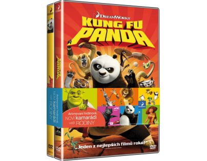 DVD 2DVD Kung Fu Panda 1-2