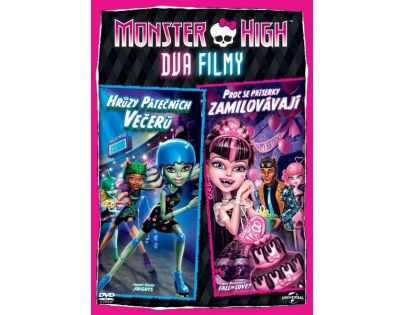 DVD Monster High: Proč se příšerky zamilovávají & Hrůzy páteční noci