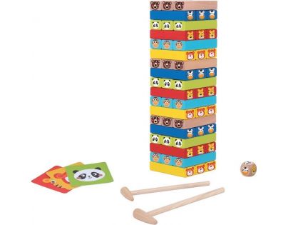 Dvěděti Jenga se zvířátky Dvěděti Jenga se zvířátky