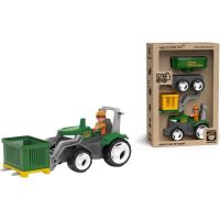 Eco MultiGO Farm 2+1 Igráček farmář, traktor s přívěsem