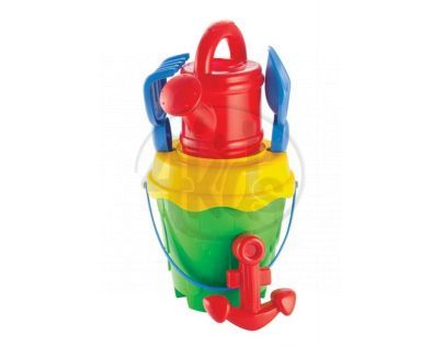 Ecoiffier Kyblíček Piráti set s konvičkou