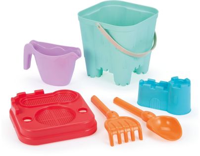 Ecoffier Kyblíček Hrad set s konvičkou