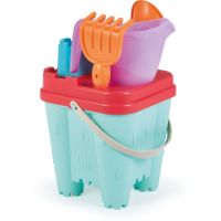 Ecoffier Kyblíček Hrad set s konvičkou 3