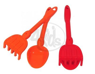 Ecoiffier 0169 - Lopatička a hrabičky pláž 30 cm, 2 druhy