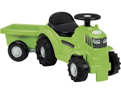 Ecoffier Odrážedlo Traktor s vlekem zelené