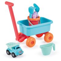 Ecoiffier E 0524 Vozík s konvičkou a setem na písek