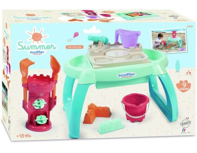 Ecoiffier E 4603 Stoleček na písek i vodu s mlýnkem