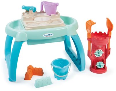 Ecoiffier E 4603 Stoleček na písek i vodu s mlýnkem